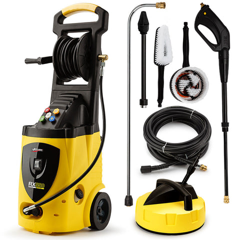 Jet Usa 3800 Psi High Pressure Water Cleaner Washer Electric Pump Hose Gurney Pressure Washers