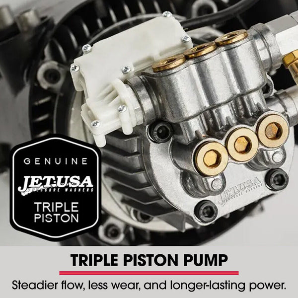 Jet Usa 3800 Psi High Pressure Water Cleaner Washer Electric Pump Hose Gurney Pressure Washers