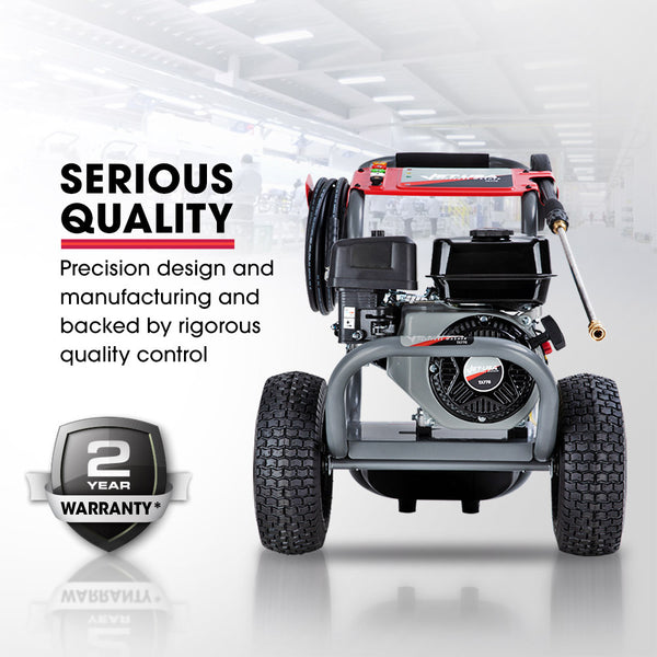 Jet Usa 7Hp 4800Psi Petrol High Pressure Washer Gun Water Cleaner Gurney 4 Stroke Engine 30M Hose Pressure Washers