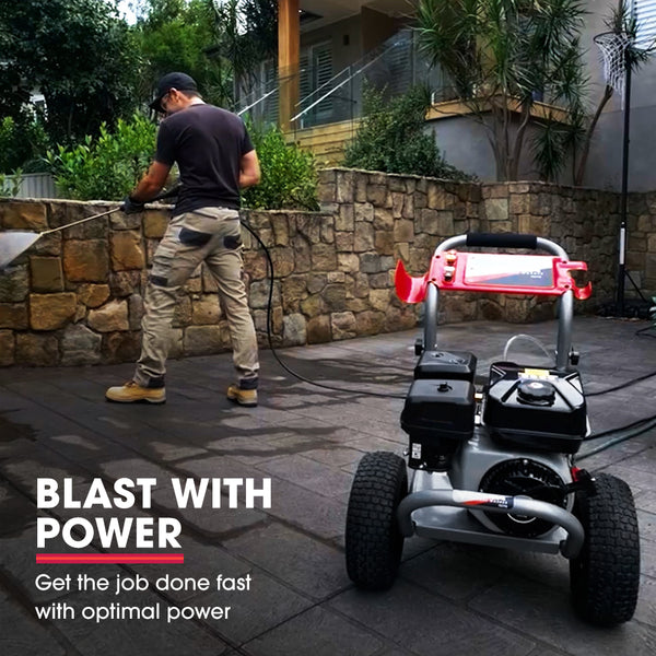 Jet Usa 7Hp 4800Psi Petrol High Pressure Washer Gun Water Cleaner Gurney 4 Stroke Engine 30M Hose Pressure Washers