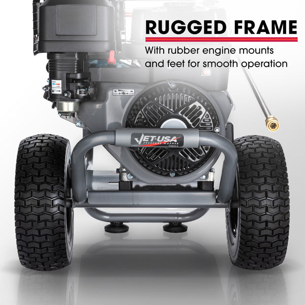 Jet Usa 5000Psi Petrol Powered High Pressure Washer Tx870 Gen Ii Pressure Washers