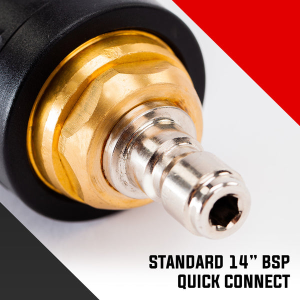 Jet Usa 5000Psi Turbo Head Nozzle High Pressure Washer Water Cleaner 1/4 Bsp Pressure Washer Parts