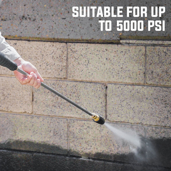 Jet Usa 5000Psi Turbo Head Nozzle High Pressure Washer Water Cleaner 1/4 Bsp Pressure Washer Parts