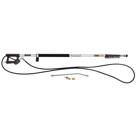 Jet Usa 4000Psi 5.5M Long Telescopic Universal Pressure Washer Cleaner Pole Wand Extension Lance Pressure Washer Accessories