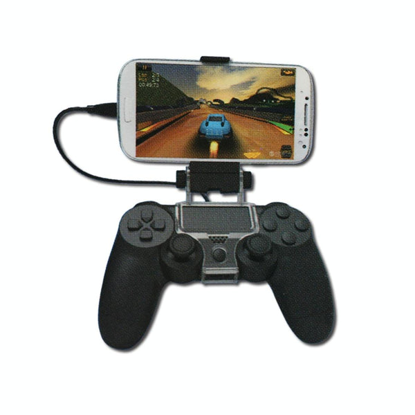 Smartphone Otg Clamp Holder For Sony Ps4 Game Controller Fits Up To 6" Phones Other Video Game Accessories