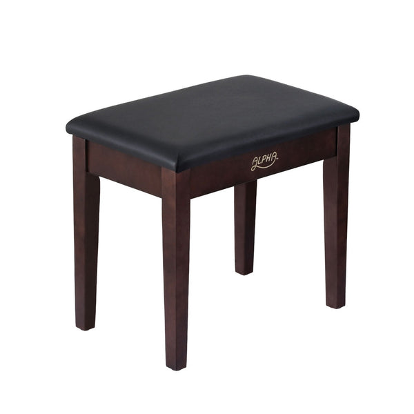 Alpha Piano Bench Stool With Storage Wooden Pu Leather Piano Stools