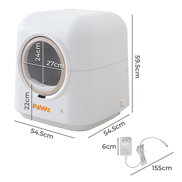 Pawz Smart Cat Litter Box Automatic Litter Trays