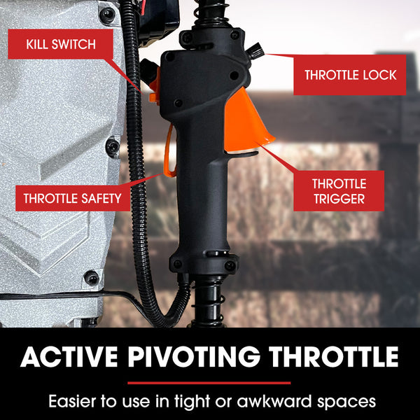 Baumr Ag Baumr Ag 52Cc 2 Stroke Petrol Post Driver With Carry Case & Sockets Post Drivers