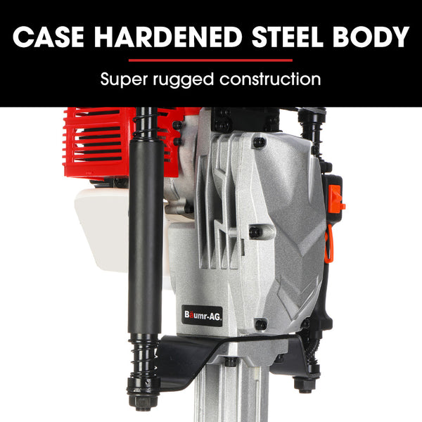 Baumr Ag Baumr Ag 52Cc 2 Stroke Petrol Post Driver With Carry Case & Sockets Post Drivers