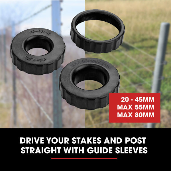 Baumr Ag 38Cc 4 Stroke 40Cc Petrol Post Driver With Carry Case & Piling Sleeves Post Drivers