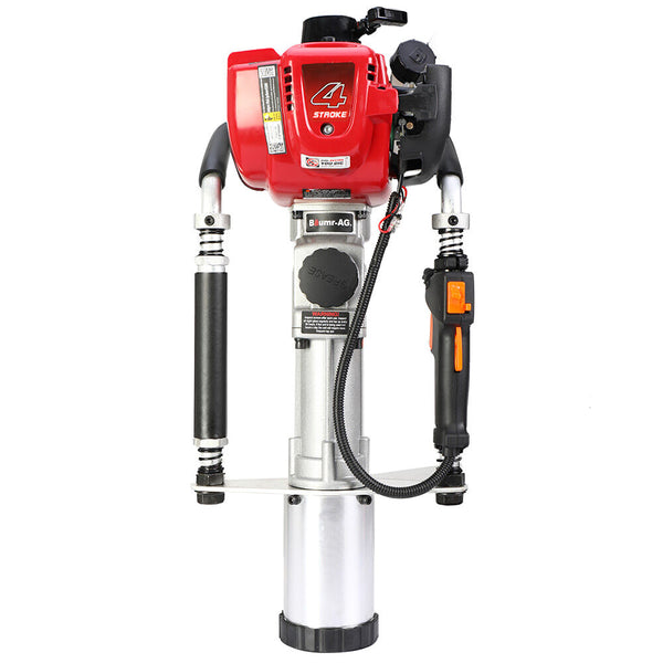 Baumr Ag 38Cc 4 Stroke 40Cc Petrol Post Driver With Carry Case & Piling Sleeves Post Drivers