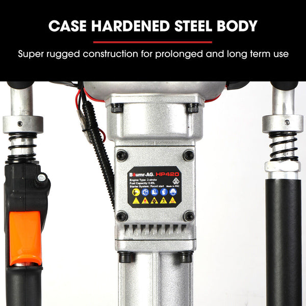 Baumr Ag Baumr Ag 38Cc 4 Stroke 40Cc Petrol Post Driver With Carry Case & Piling Sleeves Post Drivers