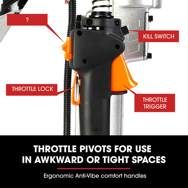 Baumr Ag Baumr Ag 38Cc 4 Stroke 40Cc Petrol Post Driver With Carry Case & Piling Sleeves Post Drivers