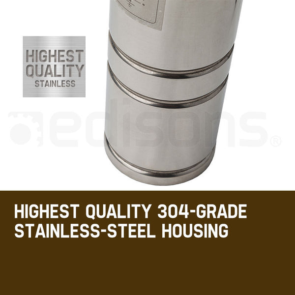 Protege 2Hp Submersible Bore Water Pump Well Irrigation Stainless Steel 240V Deep Water Pumps & Pressure Tanks