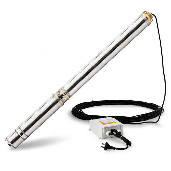 Protege 2Hp Submersible Bore Water Pump Well Irrigation Stainless Steel 240V Deep Water Pumps & Pressure Tanks