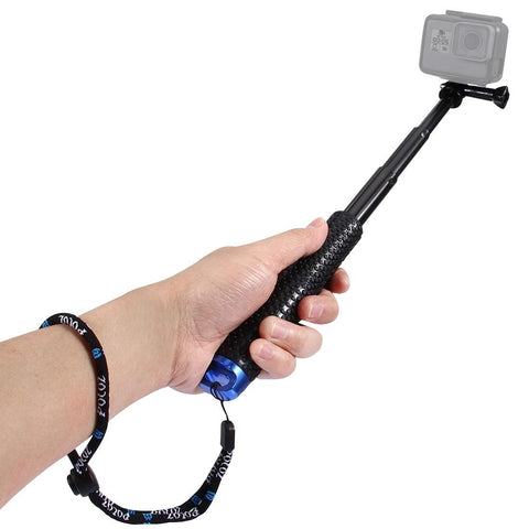 Extendable Monopod For Action Cameras 19 To 49 Centimetres Tripods & Monopods