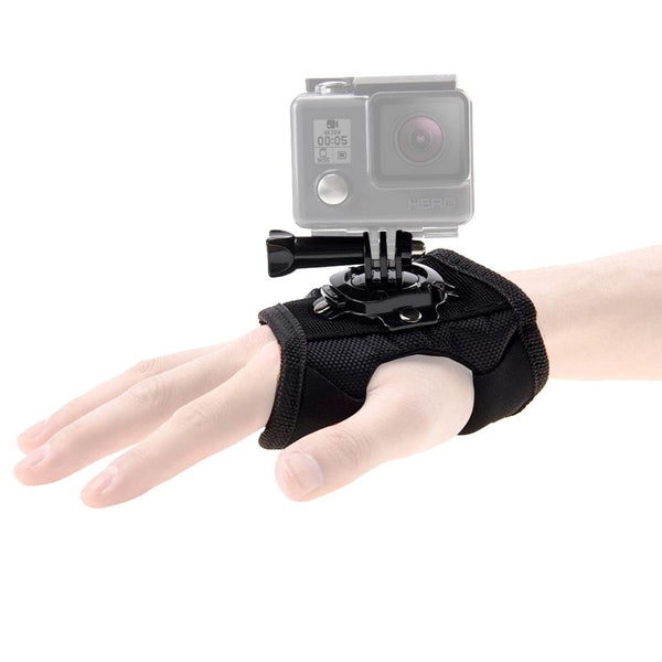 360 Degree Palm Strap Mount For Gopro Hero12 Glove Style Straps & Hand Grips