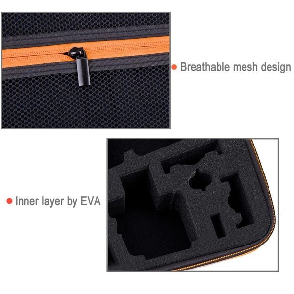 Waterproof Travel Case For Gopro And Dji Action Cameras Large Size Camera Cases Bags & Covers