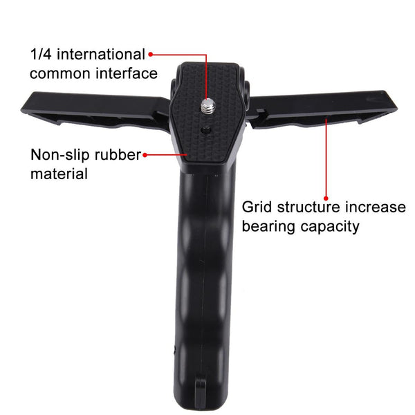 Grip Folding Tripod Mount For Gopro And Xiaoyi Action Cameras Tripod Mount Accessories