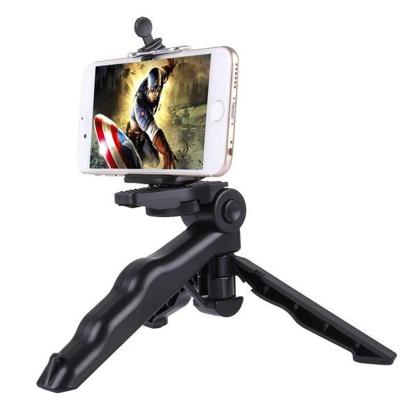 Grip Folding Tripod Mount For Gopro And Xiaoyi Action Cameras Tripod Mount Accessories