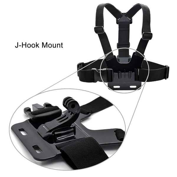 Two Pack Vertical J Hook Mounts For Action Cameras Durable Abs Material Camera Drone Accessories