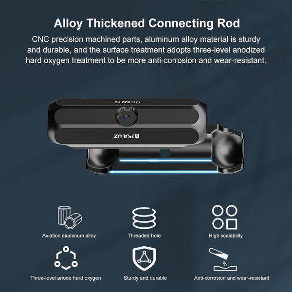 Cnc Metal Motorcycle Handlebar Mount For Cameras And Action Bike Camera Holders Mounts