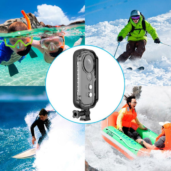 Waterproof Housing For Insta360 One X With 30 Metre Depth Capability Camera Cases Bags & Covers