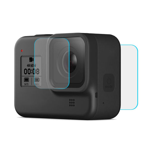 Tempered Glass Film For Gopro Hero8 Lens And Lcd Display Protection Filters
