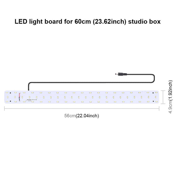 30W 1690Lm 60 Leds Smd 5730 5500K Aluminum Base Light Panel For 60Cm Studio Tent Other Lighting & Studio