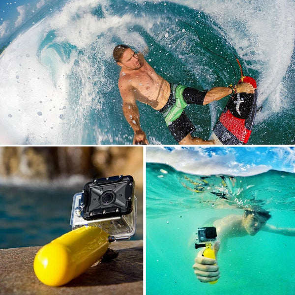 Universal Floating Handle For Action Cameras With Strap Straps & Hand Grips