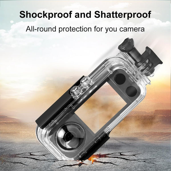 Waterproof Housing For Insta360 X3 Action Camera With 30 Metre Depth Protection Camera Cases Bags & Covers