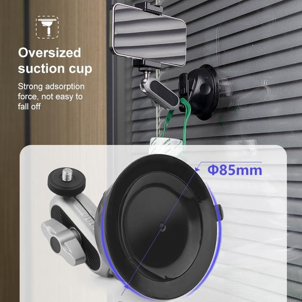 Universal Car Phone Mount With Suction Cup Arm For Secure And Adjustable Positioning Stands Holders & Car Mounts