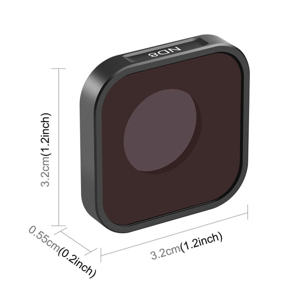 Compatible Lens Filter For Hero12 11 10 9 Gopro Action Cameras Filters