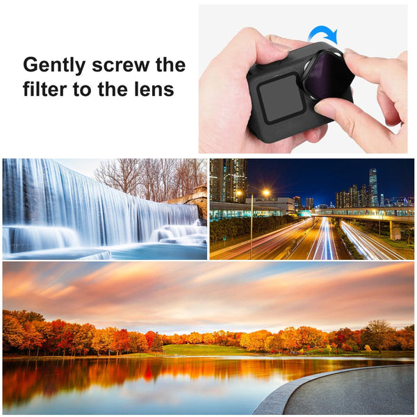 Universal Action Camera Lens Filter For Gopro Hero Models With Optical Glass Other Lenses & Filters