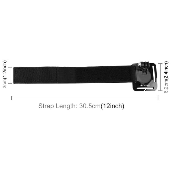 Universal Action Camera Mount Strap Length 28.5Cm Tripod Mount Accessories