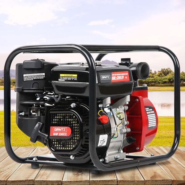 Giantz Petrol Water Pump 2" Transfer High Flow Fire Fighting Irrigation Water Pumps