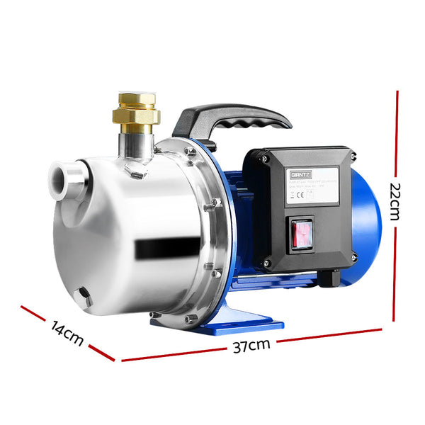 Giantz Garden Water Jet Pump High Pressure 1100W Tank Rain Farm Irrigation House Water Pumps & Pressure Tanks