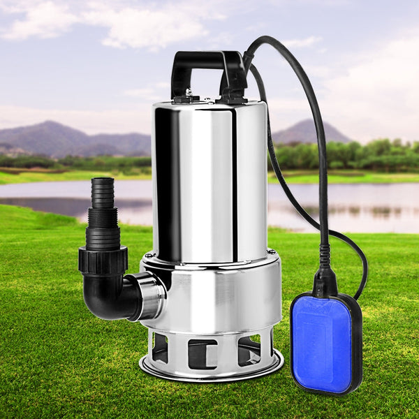Giantz 1800W Max. Submersible Dirty Water Pump Bore Tank Well Steel Automatic Clean Placeholder