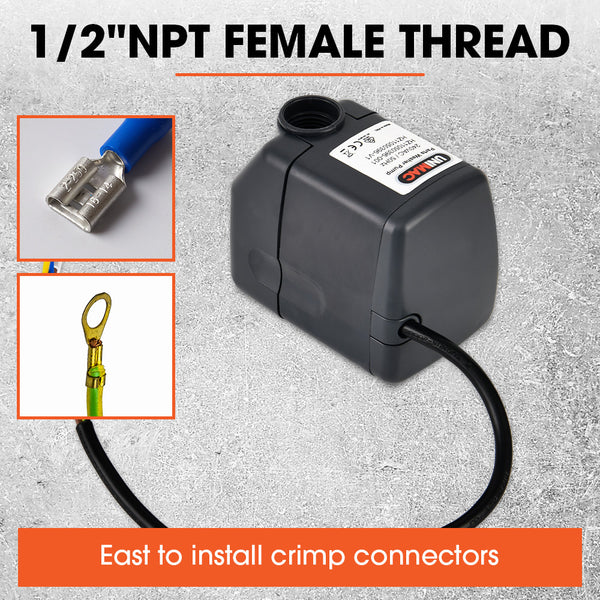 Unimac Parts Washer Replacement Pump With 3.15 L/Min Flow Rate Pressure Washer Parts