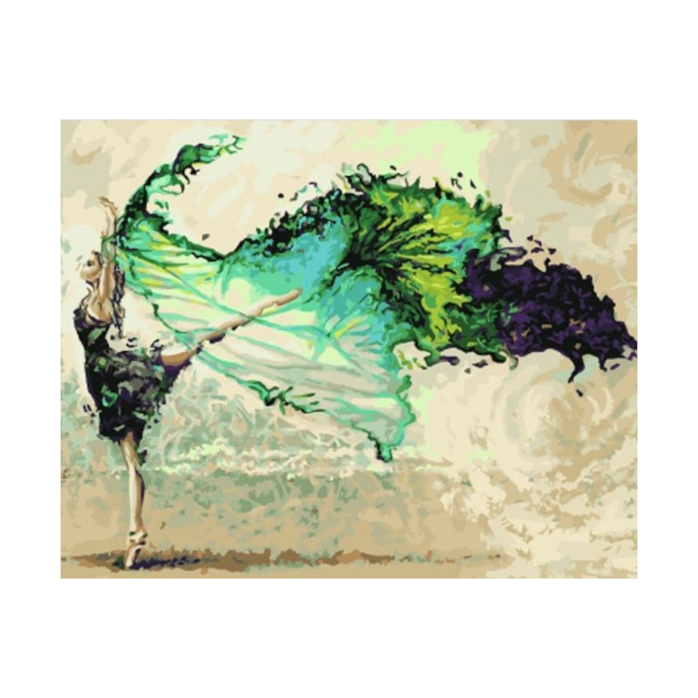 Paint By Numbers Kit Magical Dancer Crafting Art Set For Creative Expression Paint By Numbers Kits