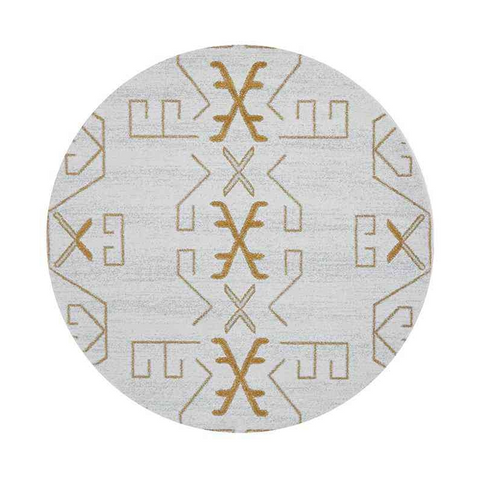 Rugs Rug Culture Paradise Round Cala Gold By
