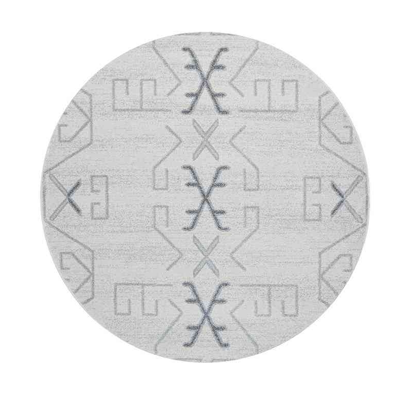 Rugs Rug Culture Paradise Round Cala Grey By
