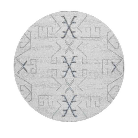 Rugs Rug Culture Paradise Round Cala Grey By