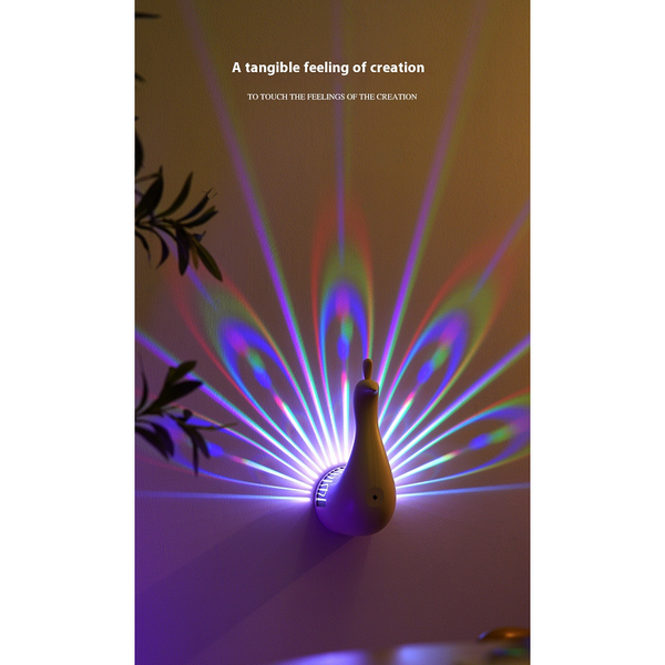 Peas Wall Lamp Colourful Ambient Lighting Modern Creative 3D Body Animal Lustre For Bedroom Lamps