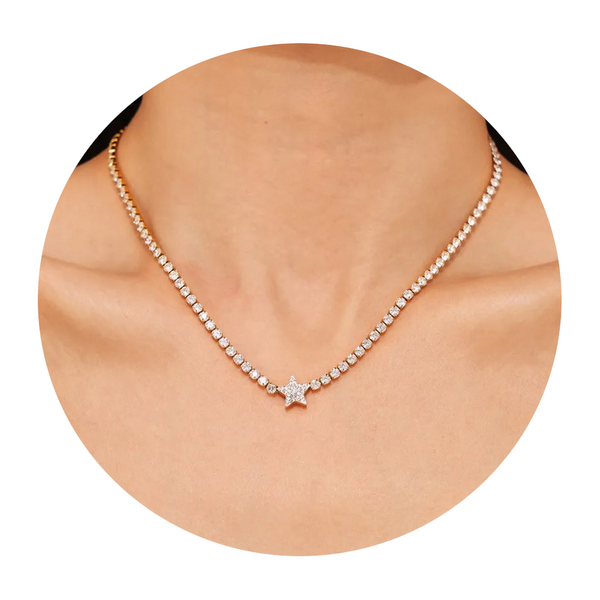 Veile Studios Pendant Inlaid With Zircon Necklace Women's High End Accessory Necklaces & Pendants