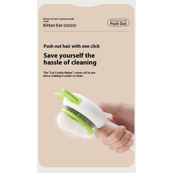 Pet Dog Brush Cat Comb Self Cleaning Hair Remover Grooming Tool For Pets Dog Grooming