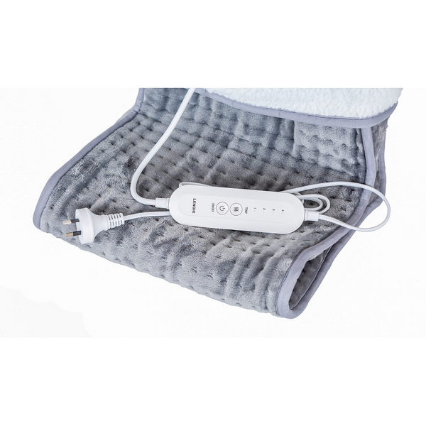 Lenoxx Plush Flannel Fleece Foot Warmer With 4 Temperature Settings Hand Warmers