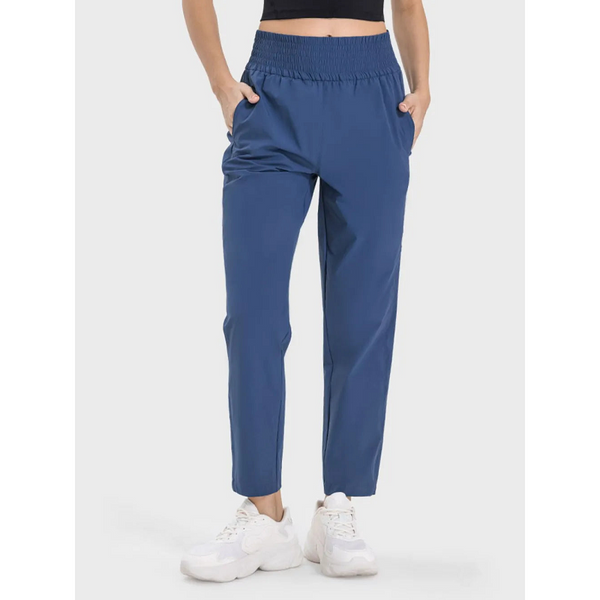 Pocketed High Waist Active Pants Activewear Pants