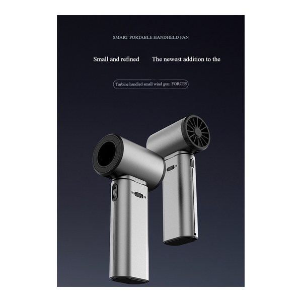 Elosung Beige Portable 2 In 1 Mini Handheld Fan And Hair Dryer Hair Dryers