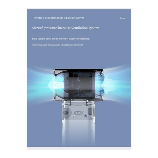 Elosung Beige Portable 2 In 1 Mini Handheld Fan And Hair Dryer Hair Dryers